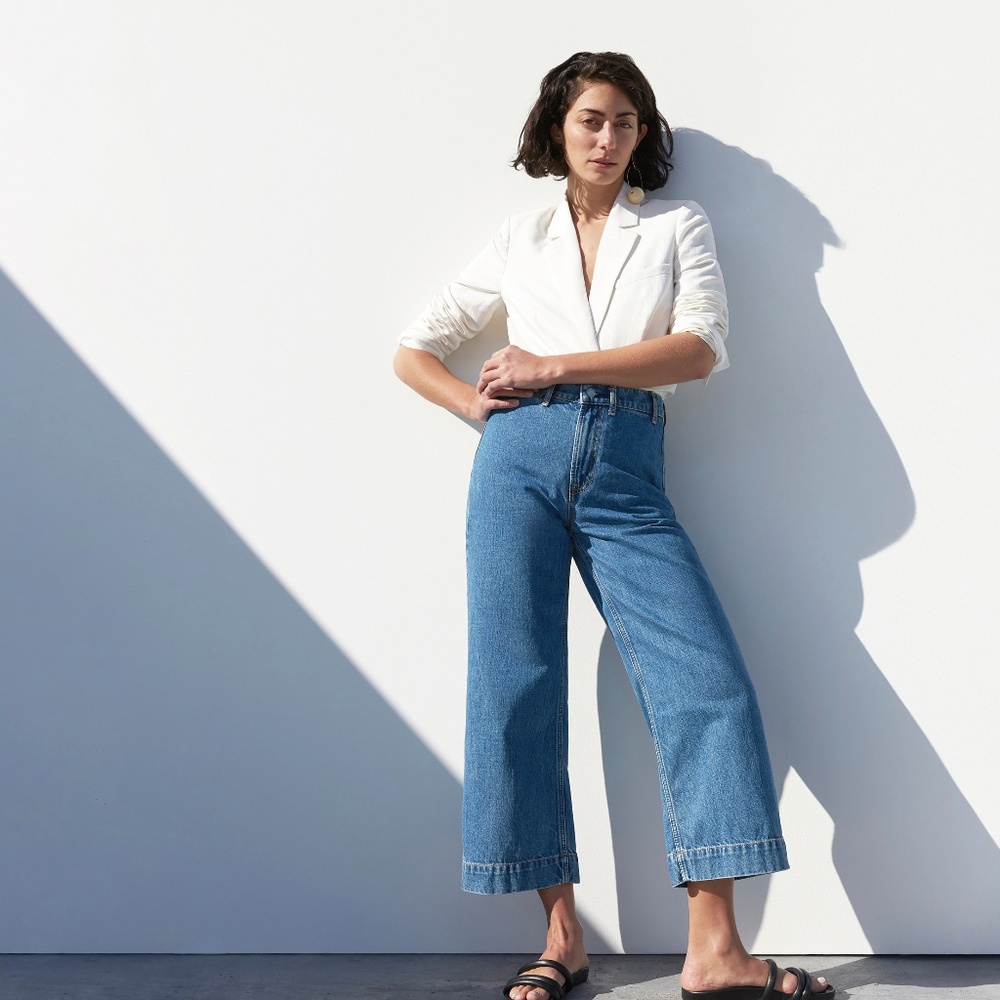 The Edition 02 Wide Leg Crop Jean